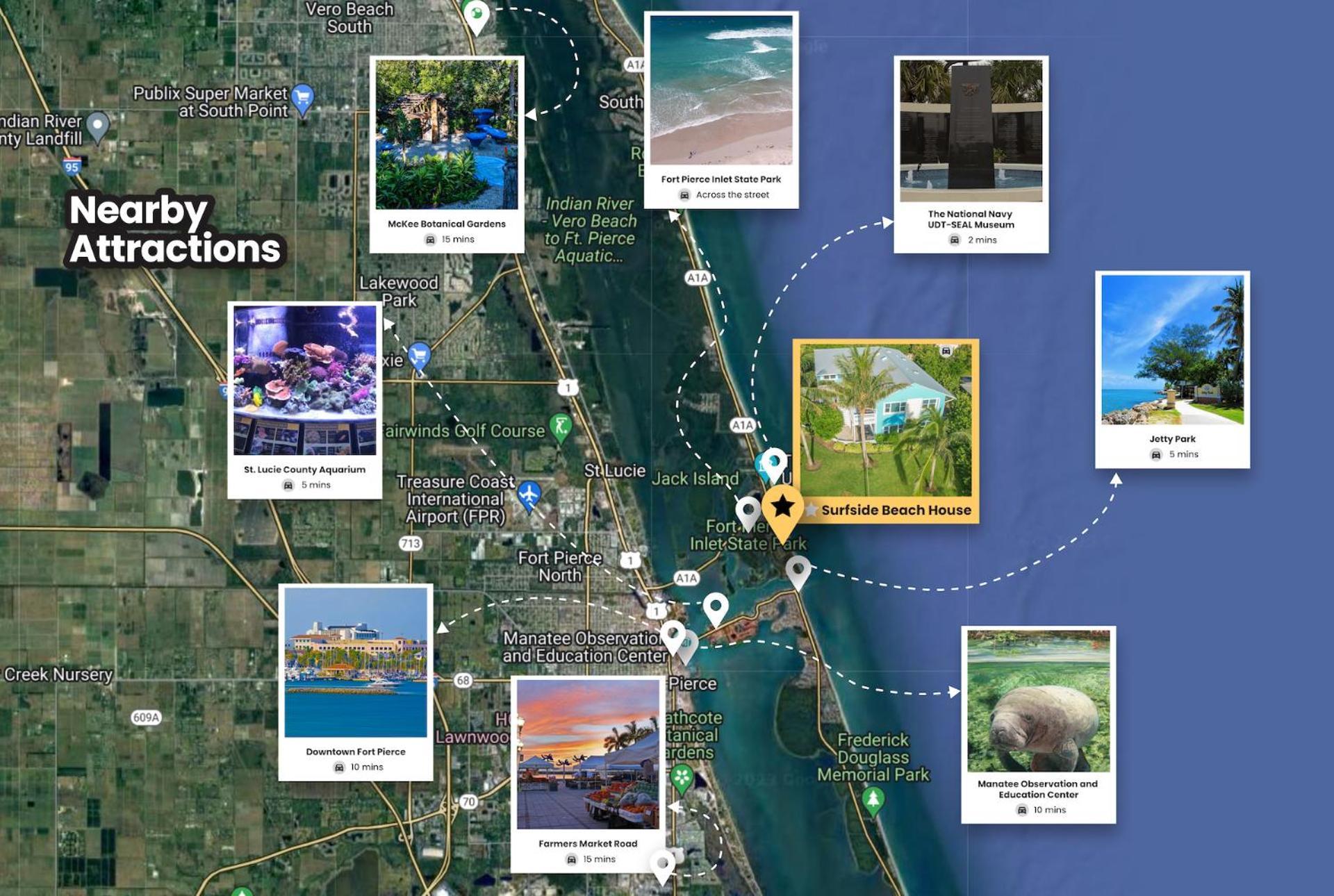Fort Pierce - 2Bd,2Ba Tropical Surfside Retreat ภายนอก รูปภาพ